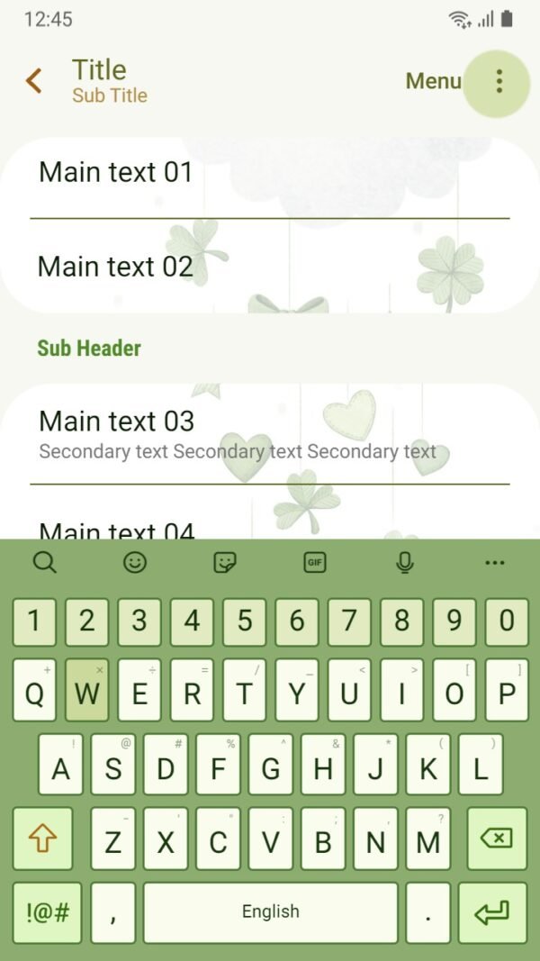 Samsung Themes: ❤️Mun❤️ Pastel Green Rainbow ~❤️ Premium Theme rainbow and lovely green items - Image 6