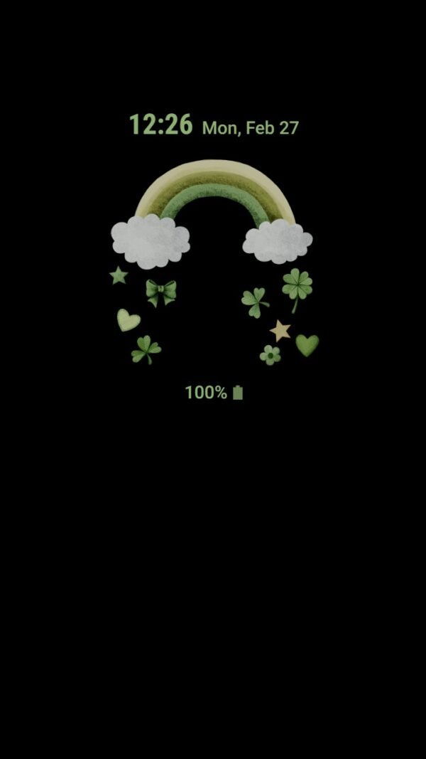 Samsung Themes: ❤️Mun❤️ Pastel Green Rainbow ~❤️ Premium Theme rainbow and lovely green items - Image 7
