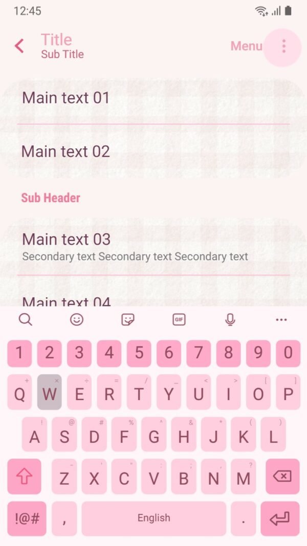 Samsung Themes: ❤️Mun❤️ Pastel Cherry Blossom ~❤️ Premium Theme on a pink checkered background - Image 6