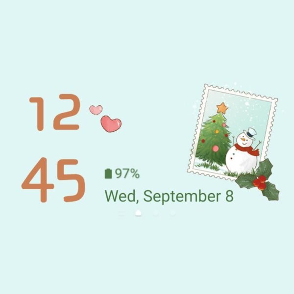 Samsung Themes: ❤️Mun❤️ Christmas stamps ~❤️ Premium Theme about lovely stamps for you - Image 8
