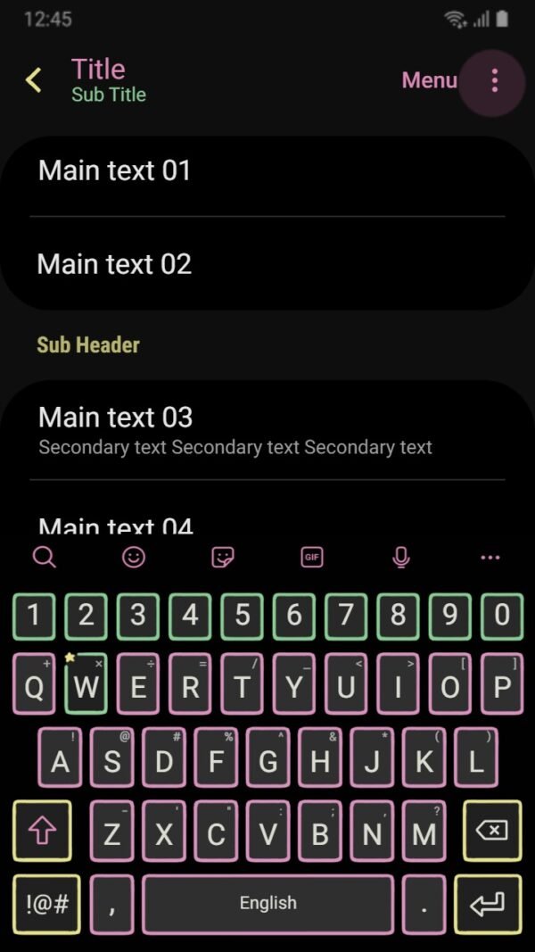Samsung Themes: ❤️Mun❤️ Happy 2024 ~❤️ Premium Theme welcome 2024 in striking black! - Image 6