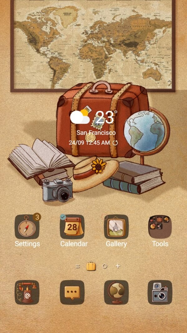 Samsung Themes: ❤️Mun❤️ Summer Travel ~❤️ Premium Theme vintage summer