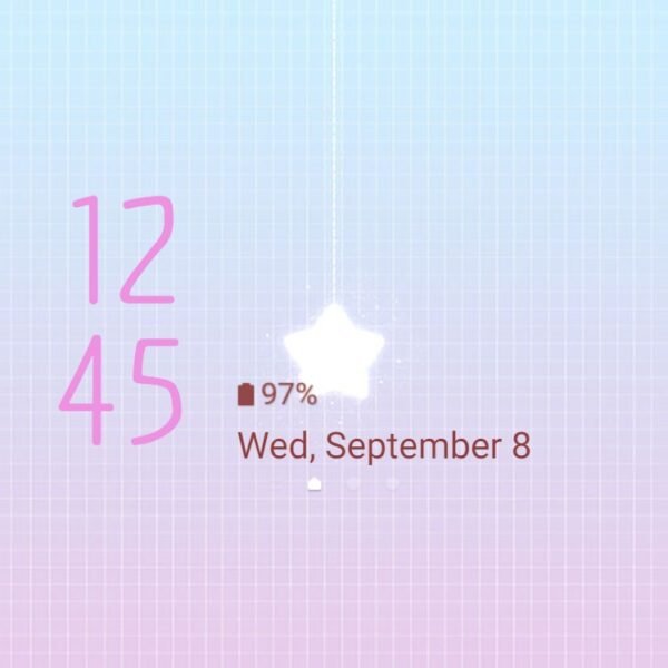 Samsung Themes: ❤️Mun❤️ Pink Star ~❤️ Premium Theme little star on the sky - Image 8