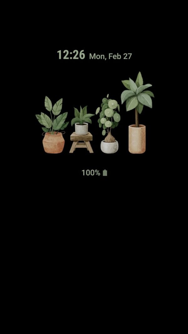 Samsung Themes: ❤️Mun❤️ Vintage Plants ~❤️ Premium Theme lovely green tree - Image 7