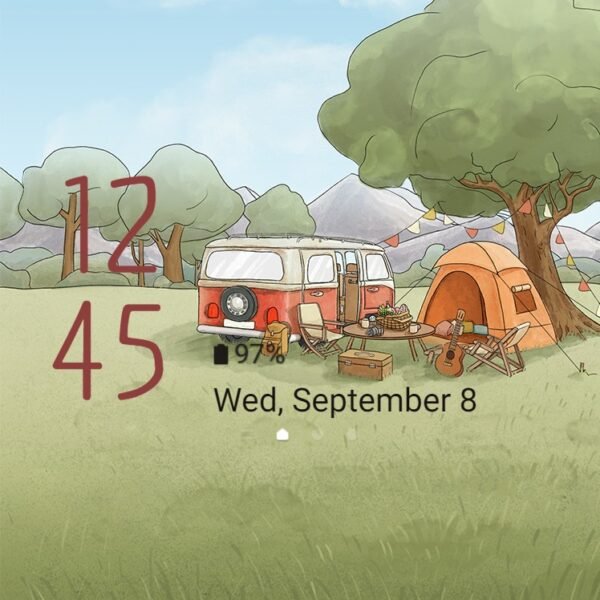 Samsung Themes: ❤️Mun❤️ Camping Trip ~❤️ Premium Theme joyful travel - Image 8