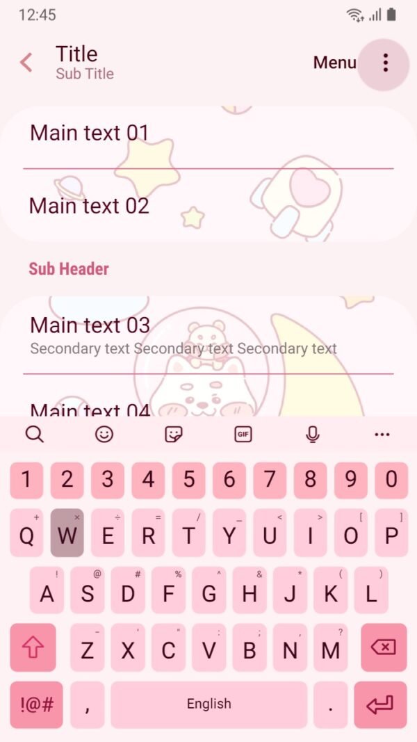 Samsung Themes: ❤️Mun❤️ Dog and Hamster in space Video ~❤️ Premium Video Theme Premium Video Theme cute friendship - Image 6