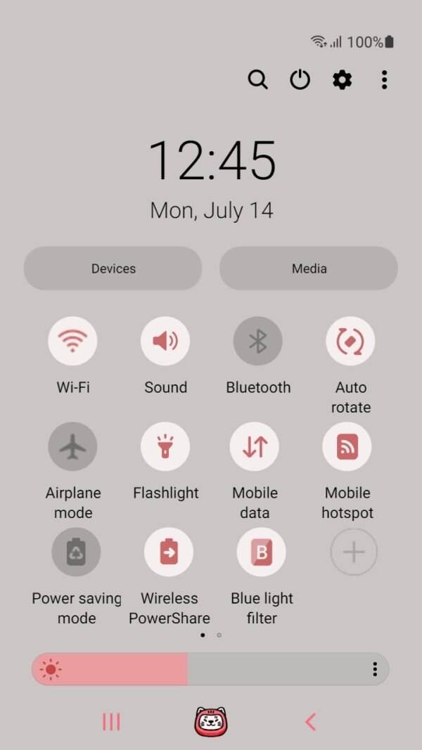 Samsung Themes: ❤️Mun❤️ Lucky Cat Maneki-neko ~❤️ Premium Theme with symbol of good fortune and the charm of clover - Image 5