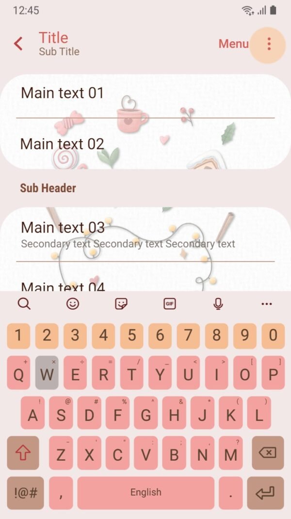 Samsung Themes: ❤️Mun❤️ Festive Treats and Sweets ~❤️ Premium Theme lovely gifts for Christmas - Image 6