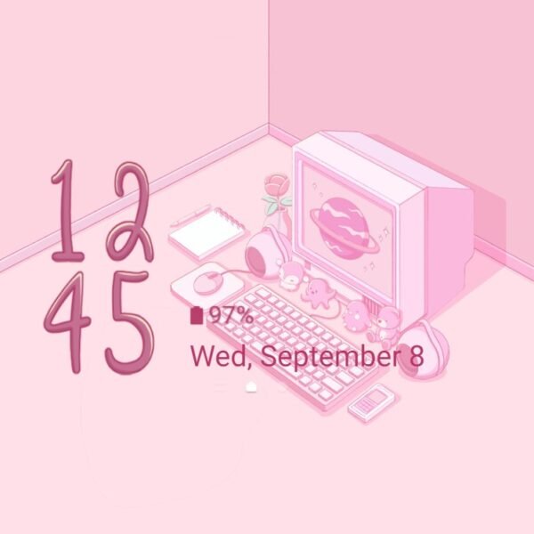 Samsung Themes: [Sim] Pink Paradise ~ Premium Theme the pink world full of art - Image 8