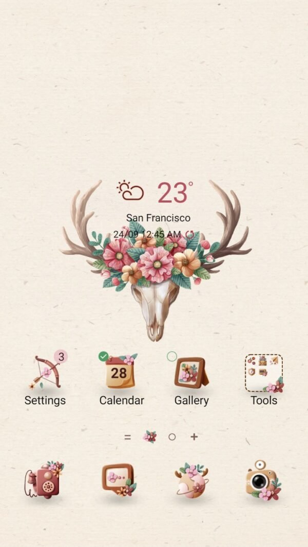 Samsung Themes: ❤️Mun❤️ Amazing Life ~❤️ Premium Theme wonderful spring flower