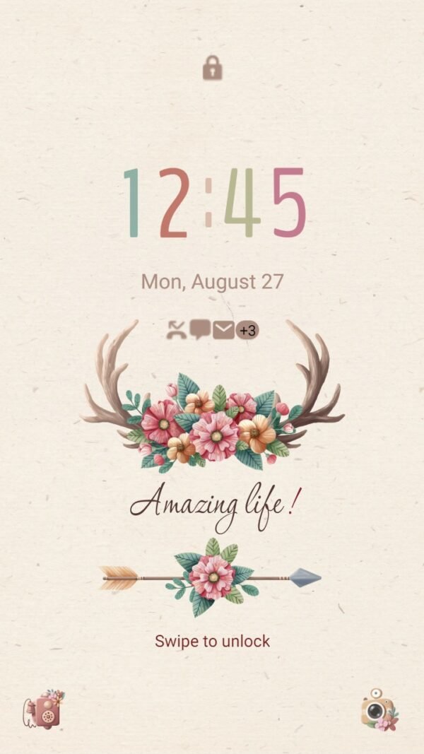 Samsung Themes: ❤️Mun❤️ Amazing Life ~❤️ Premium Theme wonderful spring flower - Image 2