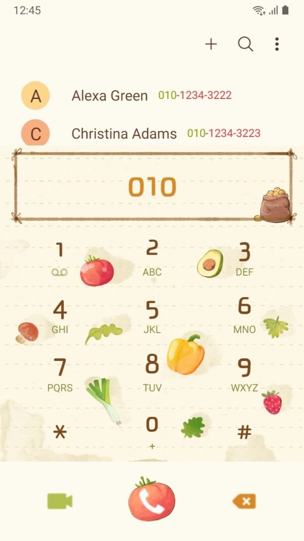 Samsung Themes: ❤️Mun❤️ Fresh Veggie ~❤️ Premium Theme a fresh and wholesome - Image 3