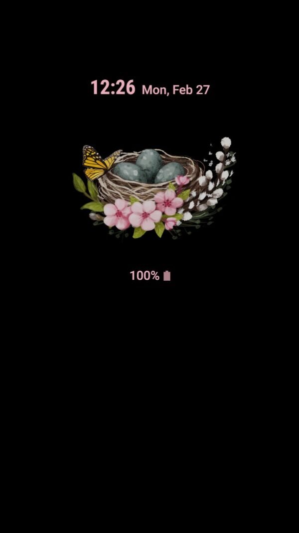 Samsung Themes: ❤️Mun❤️ Bird nest and blossom ~❤️ Premium Theme the beauty of the natural world - Image 7