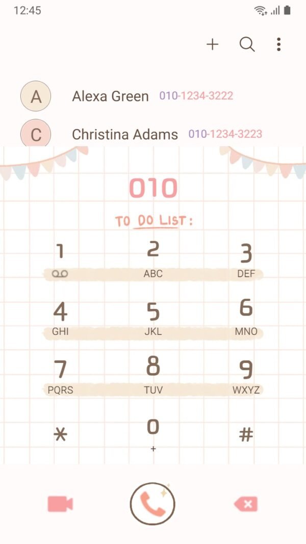 Samsung Themes: ❤️Mun❤️ To do list ~❤️ Premium Theme note paper of tasks that need to be done - Image 3