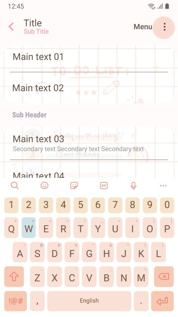 Samsung Themes: ❤️Mun❤️ To do list ~❤️ Premium Theme note paper of tasks that need to be done - Image 6