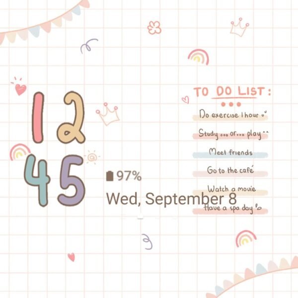 Samsung Themes: ❤️Mun❤️ To do list ~❤️ Premium Theme note paper of tasks that need to be done - Image 8