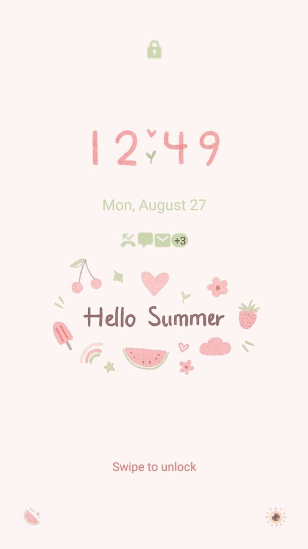 Samsung Themes: ❤️Mun❤️ Hello Summer Video ~❤️ Premium Video Theme the freshness of summer - Image 2