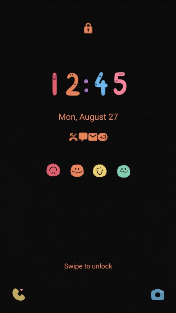 Samsung Themes: ❤️Mun❤️ Cute Emoji ~❤️ Premium Theme about a squad of adorable funny emojis - Image 2