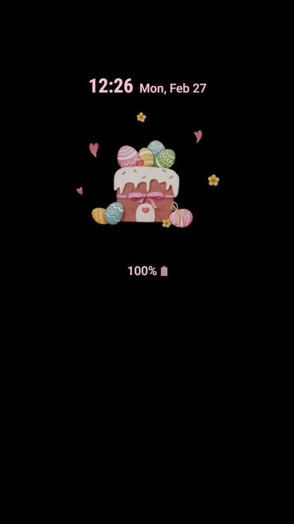 Samsung Themes: ❤️Mun❤️ Easter Bliss ~❤️ Premium Theme a celebration of eggs and cake - Image 7