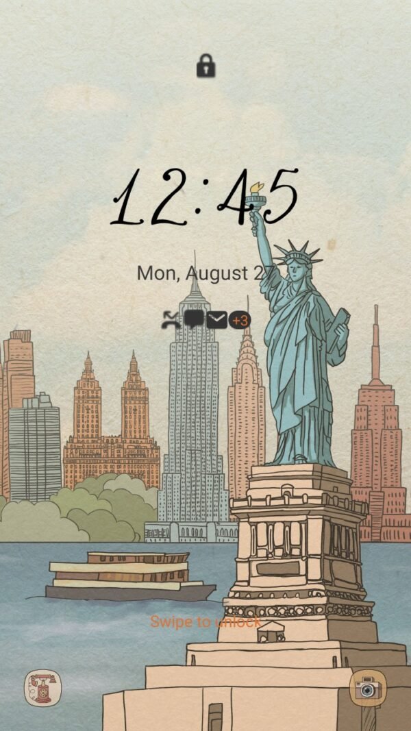 Samsung Themes: ❤️Mun❤️ New York, New York ~❤️ Premium Theme vintage aesthetic - Image 2