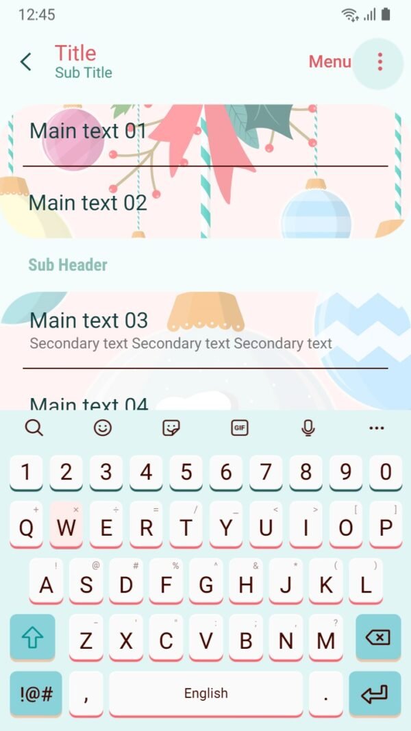 Samsung Themes: ❤️Mun❤️ Christmas Ball Video ~❤️ Premium Video Theme the sock-shaped house inside the Christmas ball - Image 6