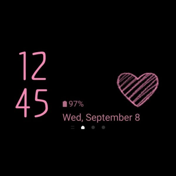 Samsung Themes: ❤️Mun❤️ Black Pink Love ~❤️ Premium Theme black pink theme full of mystery and romance - Image 7