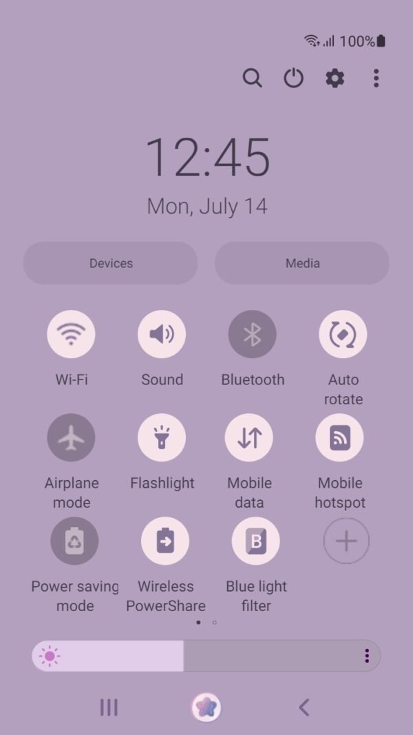 Samsung Themes: ❤️Mun❤️ Purple Universe ~❤️ Premium Theme miniature pastel universe in song - Image 5