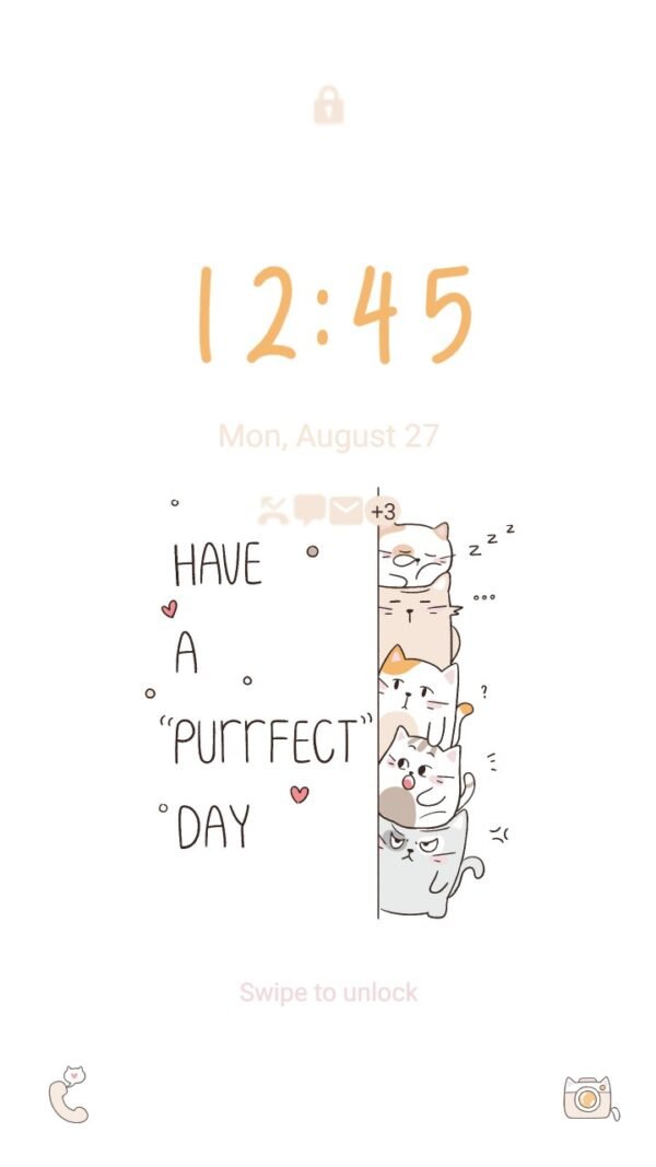 Samsung Themes: ❤️Mun❤️ Funny Cats ~❤️ Premium Theme have a perfect day of funny cats - Image 2