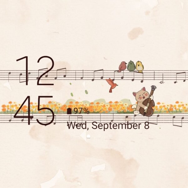 Samsung Themes: ❤️Mun❤️ Musician Cat ~❤️ Premium Theme the concert of the cats - Image 8