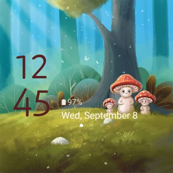 Samsung Themes: ❤️Mun❤️ Mushroom Family ~❤️ Premium Theme beautiful wonderland - Image 8