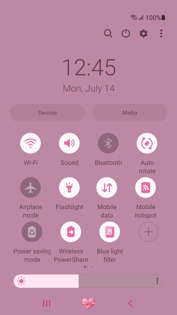 Samsung Themes: ❤️Mun❤️ Heartfelt Patterns ~❤️ Premium Theme a collection of lovely heart designs - Image 5