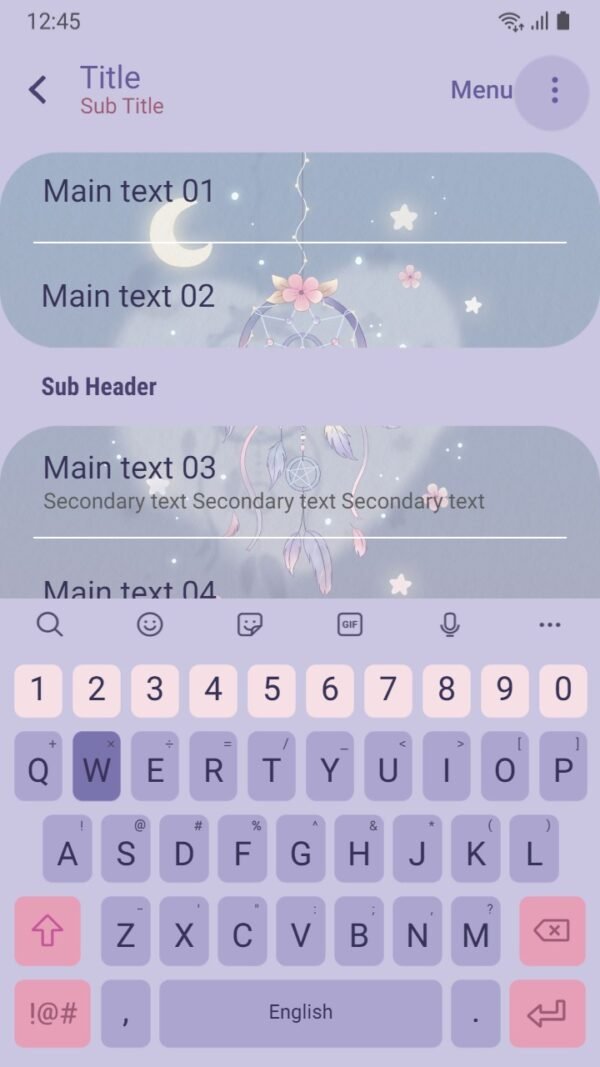 Samsung Themes: ❤️Mun❤️ Purple Dreamcatcher Dreams Animated ~❤️ Premium Animated Theme the mystical allure of purple Dreamcatcher - Image 6