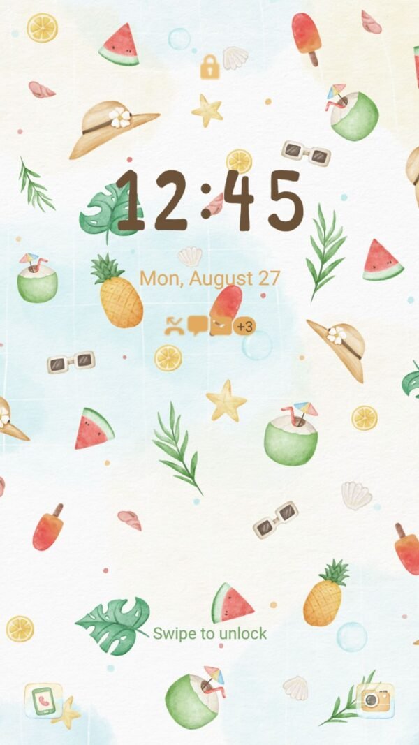 Samsung Themes: ❤️Mun❤️ Summer Item ~❤️ Premium Theme fresh items for summer - Image 2
