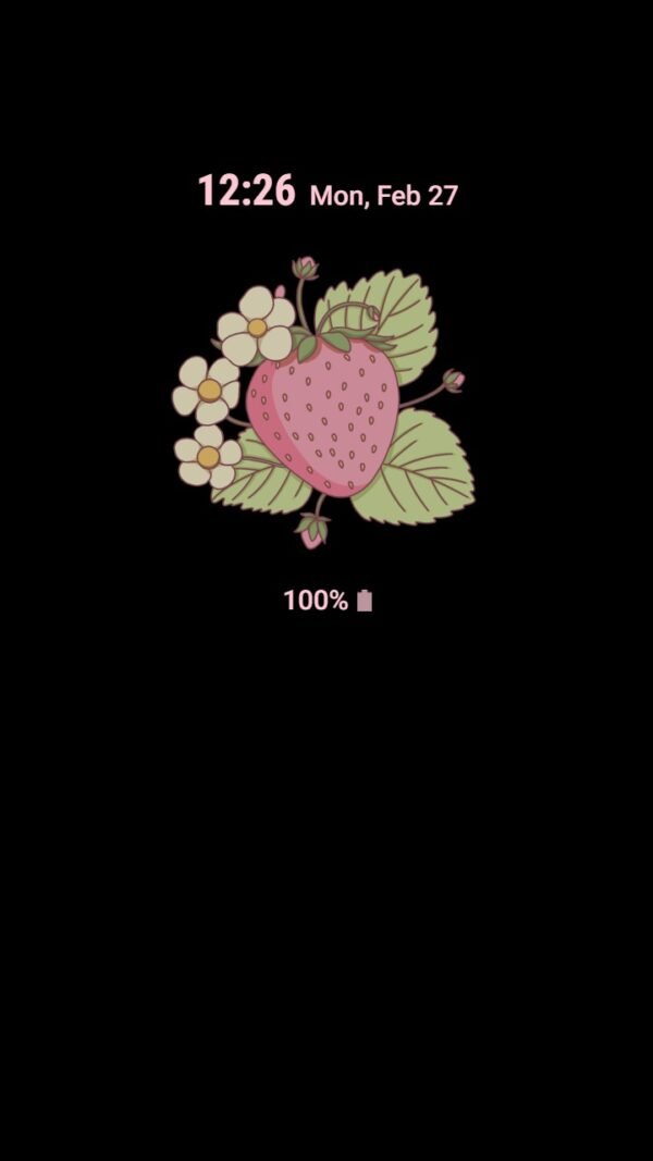 Samsung Themes: [Sim] Berry Sweet Phone ~ Premium Theme sweet strawberry phone screen - Image 7