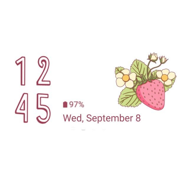 Samsung Themes: [Sim] Berry Sweet Phone ~ Premium Theme sweet strawberry phone screen - Image 8