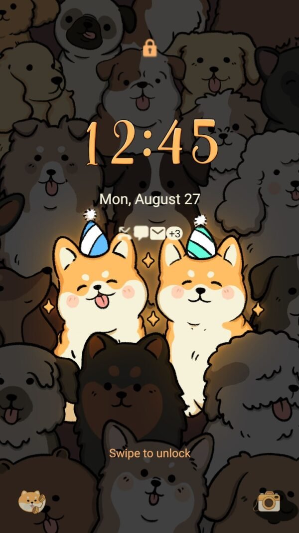 Samsung Themes: ❤️Mun❤️ Radiant Shiba Inu ~❤️ Premium Theme a radiant companion sure to brighten your day - Image 2