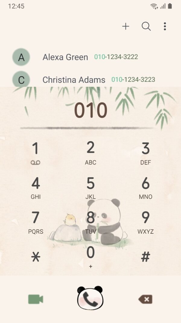 Samsung Themes: ❤️Mun❤️ Adorable Little Panda ~❤️ Premium Theme this cuddly companion will melt your heart - Image 3