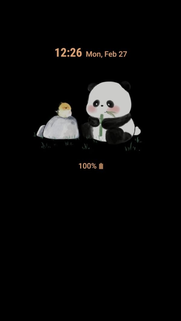 Samsung Themes: ❤️Mun❤️ Adorable Little Panda ~❤️ Premium Theme this cuddly companion will melt your heart - Image 7