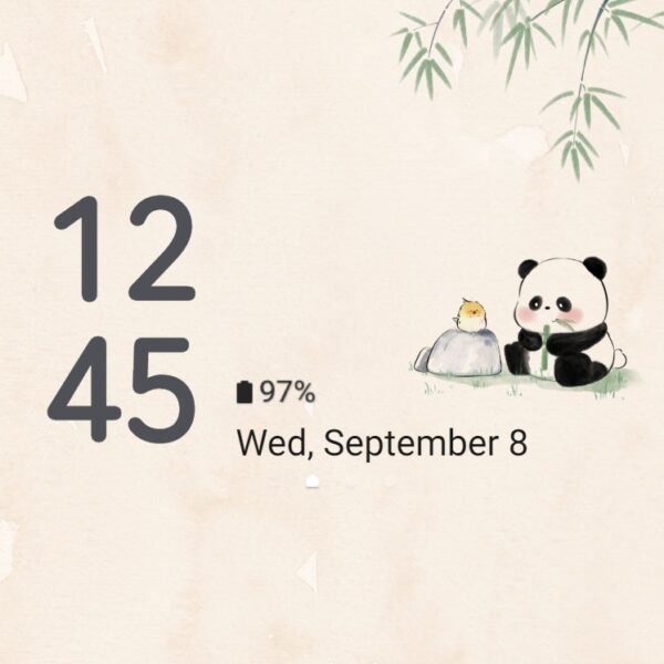 Samsung Themes: ❤️Mun❤️ Adorable Little Panda ~❤️ Premium Theme this cuddly companion will melt your heart - Image 8