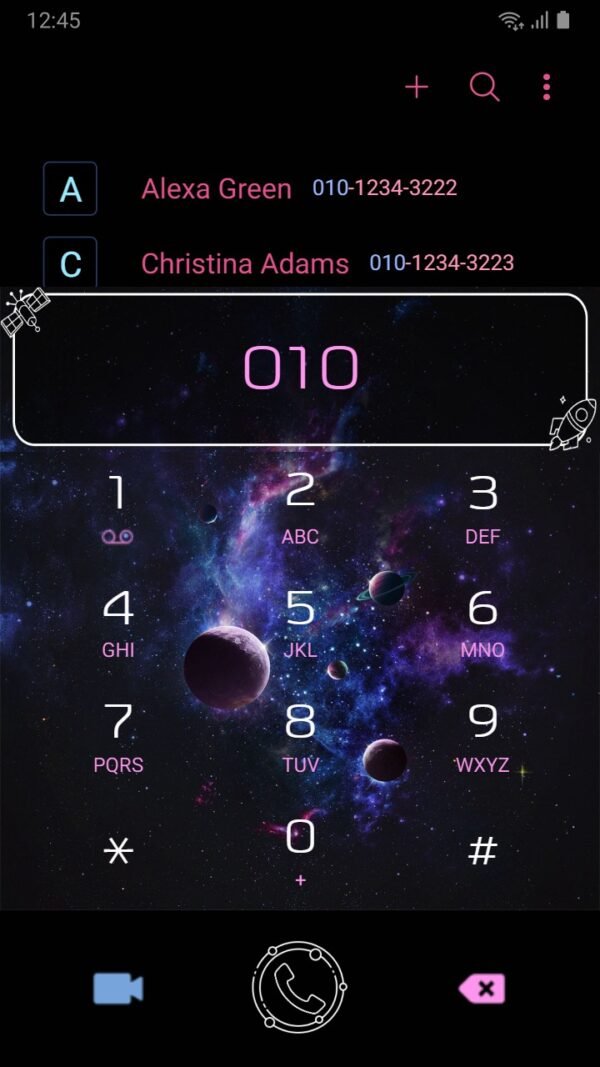 Samsung Themes: [Sim] Galactic Wonders ~ Premium Theme journey through planets and stars - Image 3