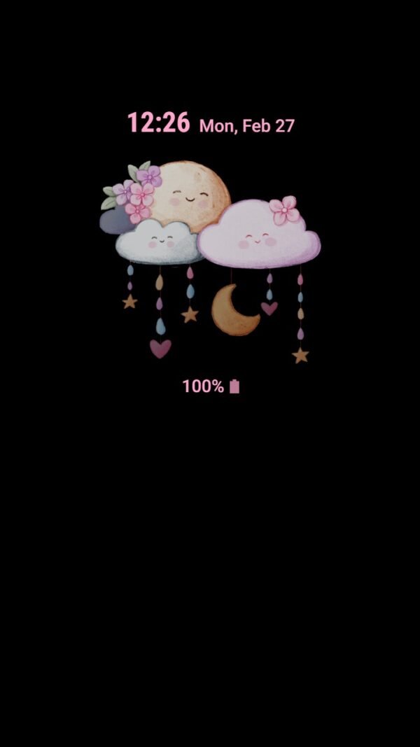 Samsung Themes: ❤️Mun❤️ Litlle Unicorn and Rabbit ~❤️ Premium Theme about the loveliness above the clouds - Image 7