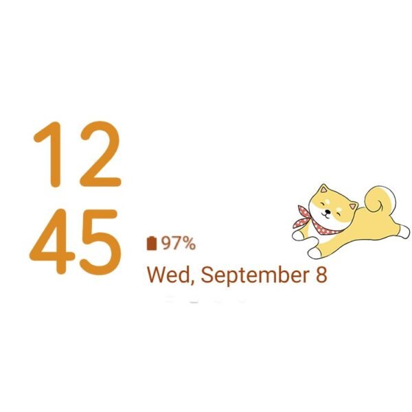 Samsung Themes: ❤️Mun❤️ Smile of Shiba ~❤️ Premium Theme Free the cuteness of the shiba dog in a scarf - Image 8