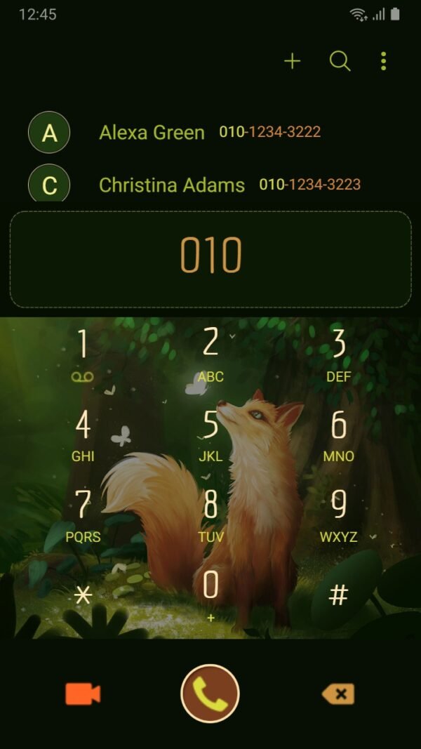 Samsung Themes: ❤️Mun❤️ Dreamy Fox ~❤️ Premium Theme about pretty red fox - Image 3