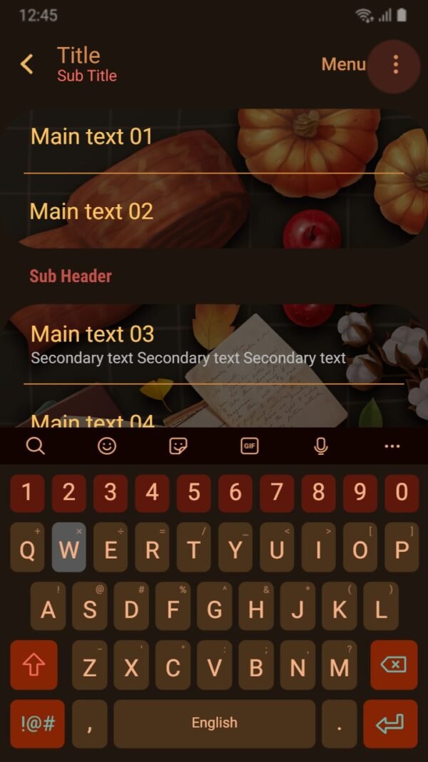 Samsung Themes: ❤️Mun❤️ Goodbye Summer, Hello Autumn ~❤️ Premium Theme for autumn - Image 6