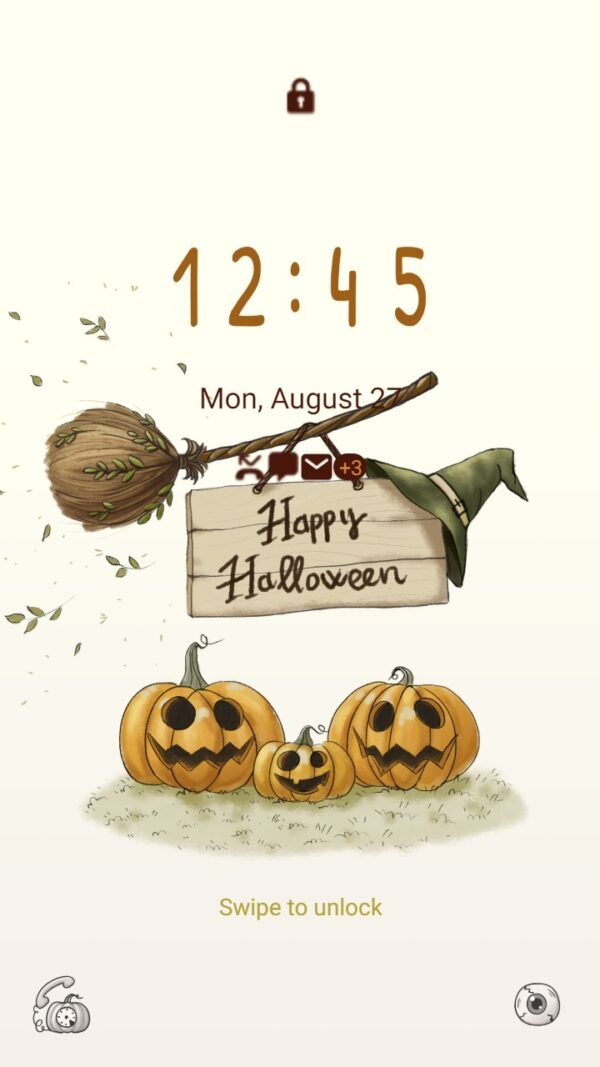 Samsung Themes: ❤️Mun❤️ Pumpkin Family ~❤️ Premium Theme for Halloween - Image 2