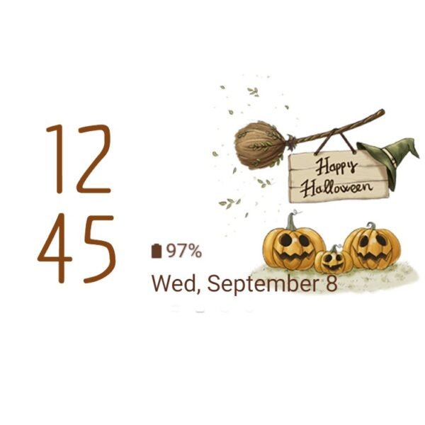 Samsung Themes: ❤️Mun❤️ Pumpkin Family ~❤️ Premium Theme for Halloween - Image 8