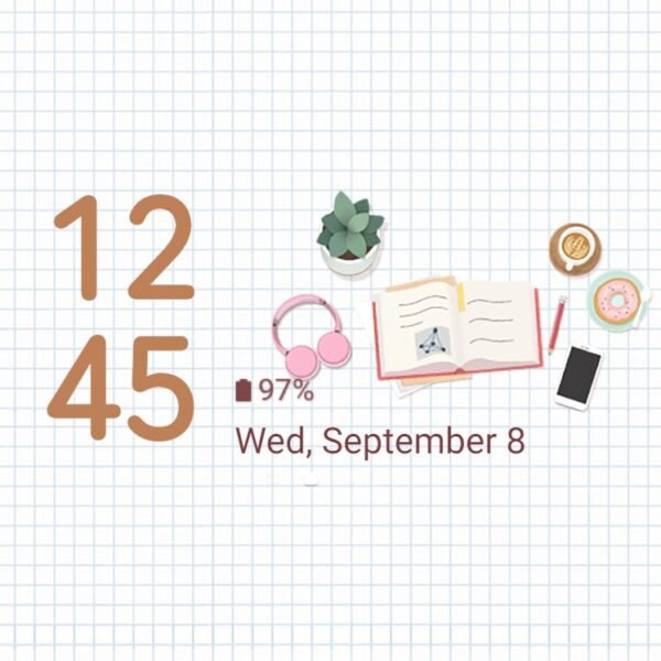 Samsung Themes: ❤️Mun❤️ Simple school supplies ~❤️ Premium Theme with clean and efficient design - Image 8