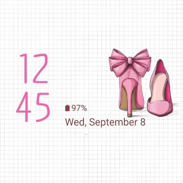 Samsung Themes: ❤️Mun❤️ Pink high heels ~❤️ Premium Theme lovely girl - Image 8