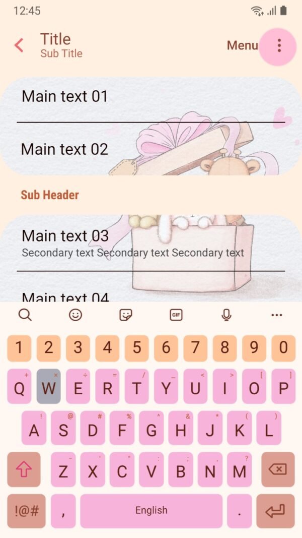 Samsung Themes: ❤️Mun❤️ Teddy Bears are in the box ~❤️ Premium Theme open the box and be greeted by soft cuteness - Image 6