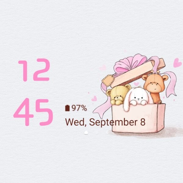 Samsung Themes: ❤️Mun❤️ Teddy Bears are in the box ~❤️ Premium Theme open the box and be greeted by soft cuteness - Image 8